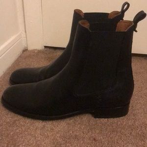 Frye Melissa Chelsea boot in black